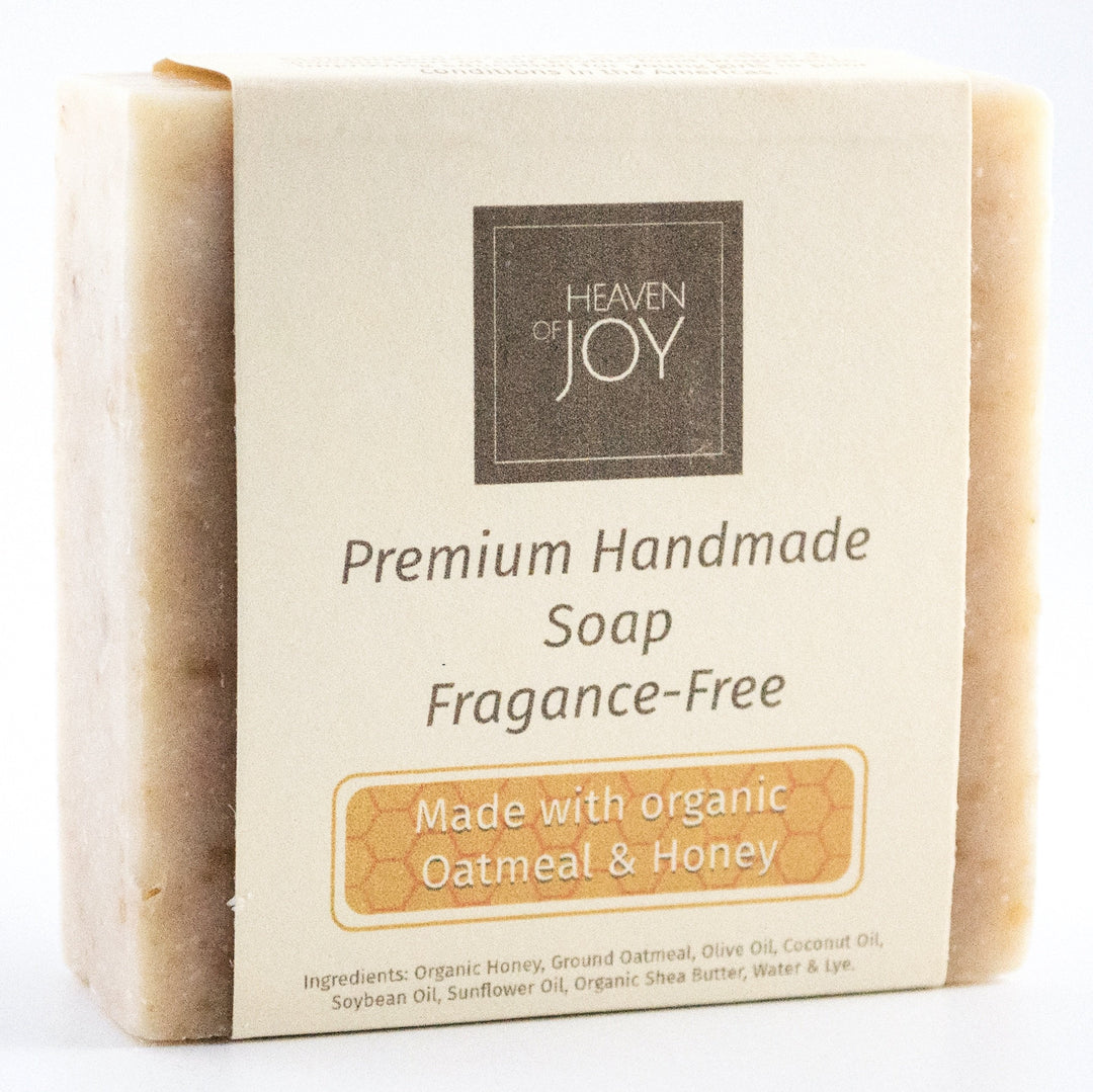 Organic Honey & Oatmeal Soap | 100 Natural Organic Soap - Sassera