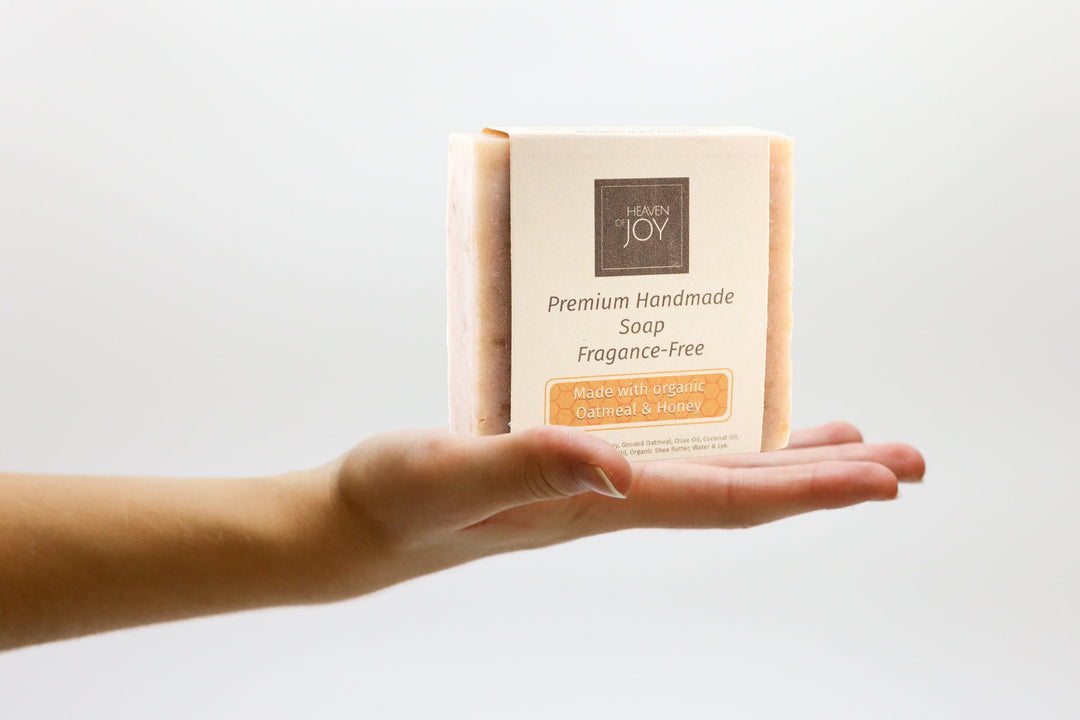 Organic Honey & Oatmeal Soap | 100 Natural Organic Soap - Sassera