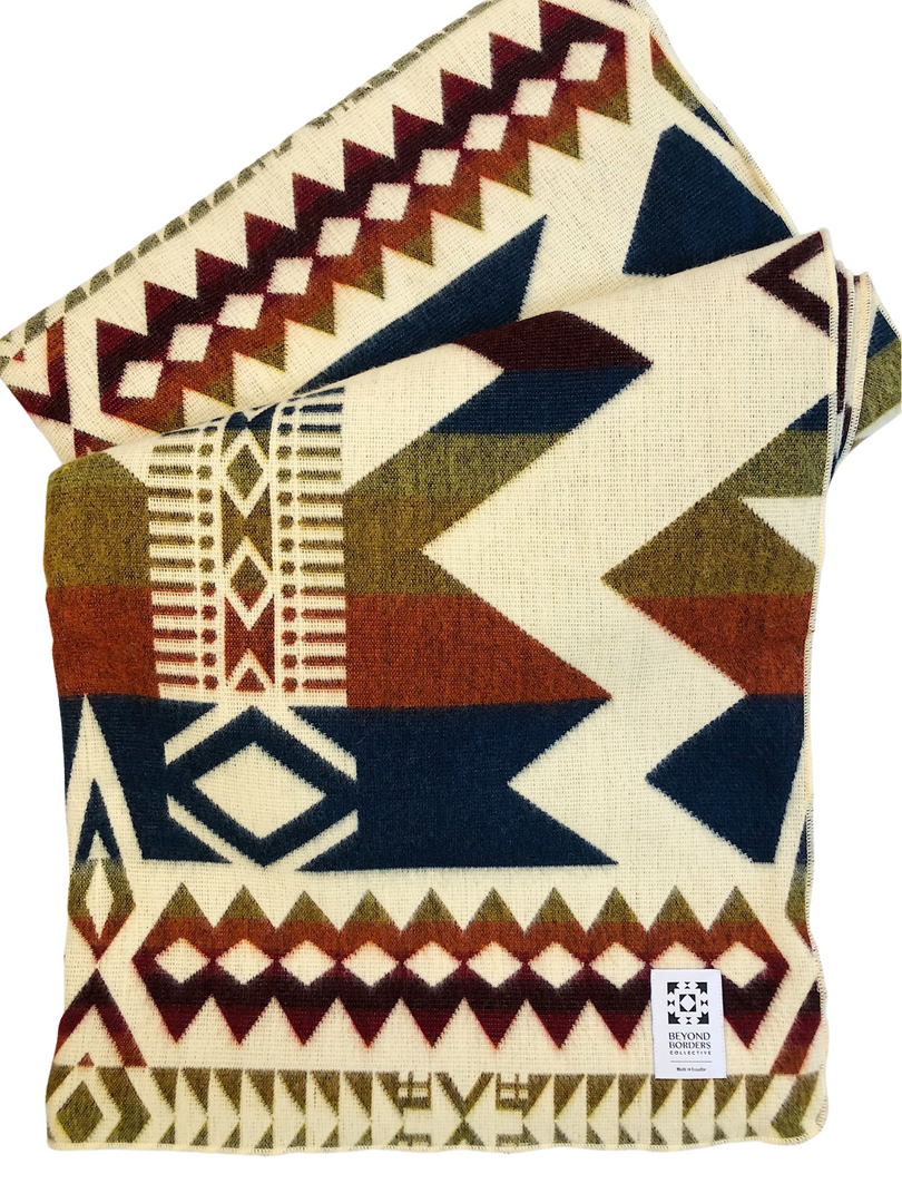 Awa Blanket - Vibrant Autumn - Sassera