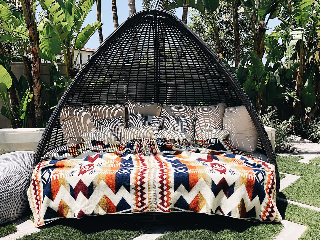 Awa Blanket - Vibrant Autumn - Sassera