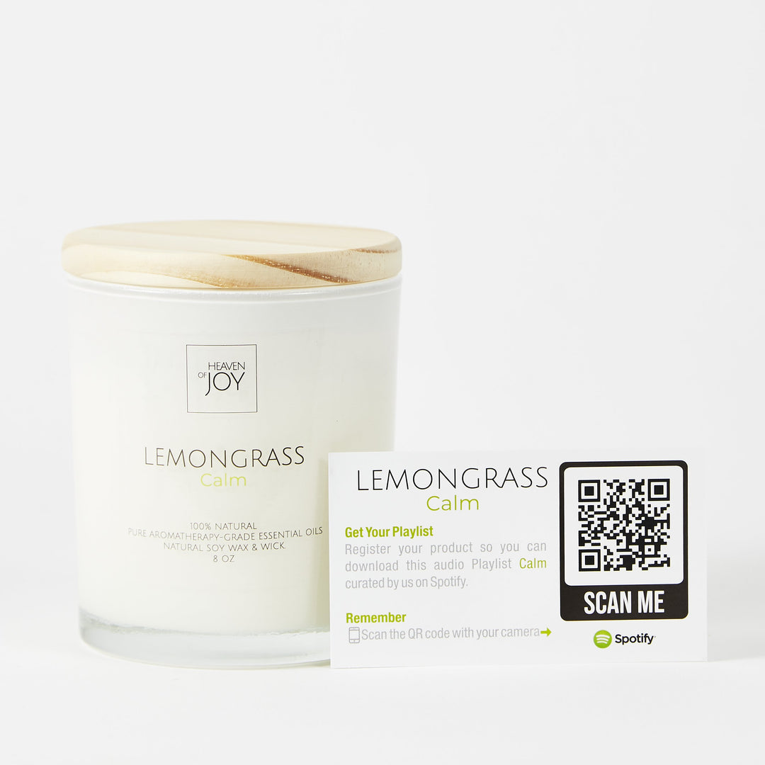 Lemongrass Candle 100% Natural | Aroma Naturals Candles - Sassera