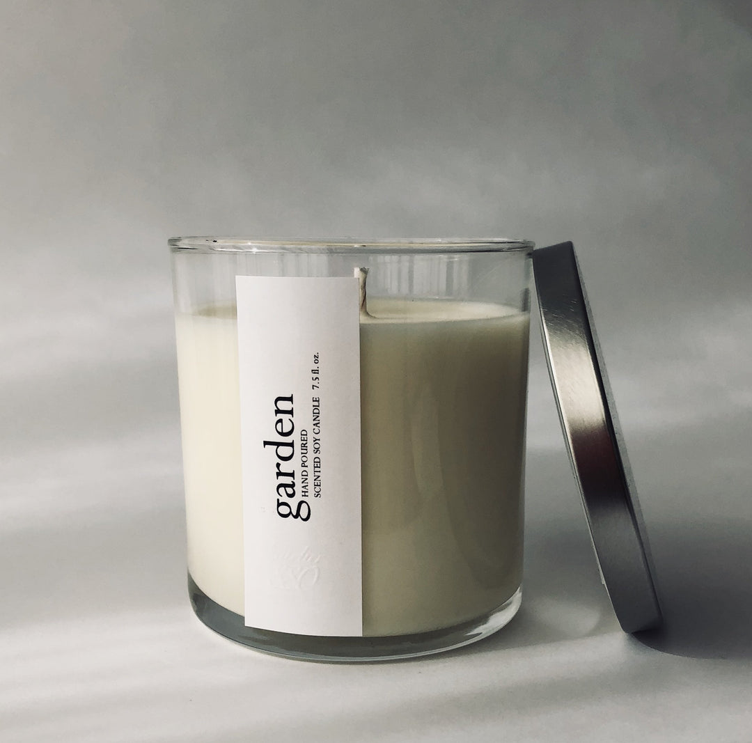 garden scented candle - Sassera