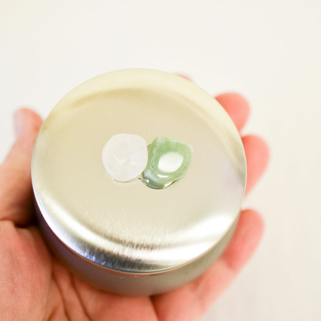 Handmade Crystal Intention Candles - Sassera