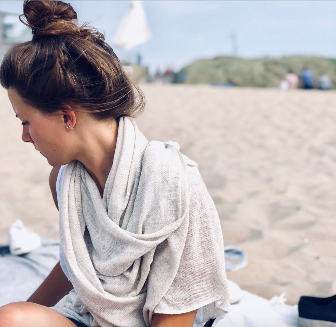 EXTRA LIGHTWEIGHT CASHMERE SCARF - Sassera