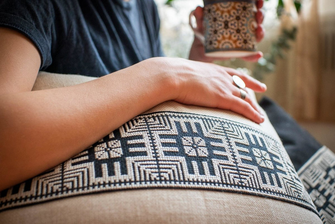 Star Pillow - Cream - Sassera