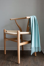 Esencia Alpaca Throw - Sky Blue - Sassera