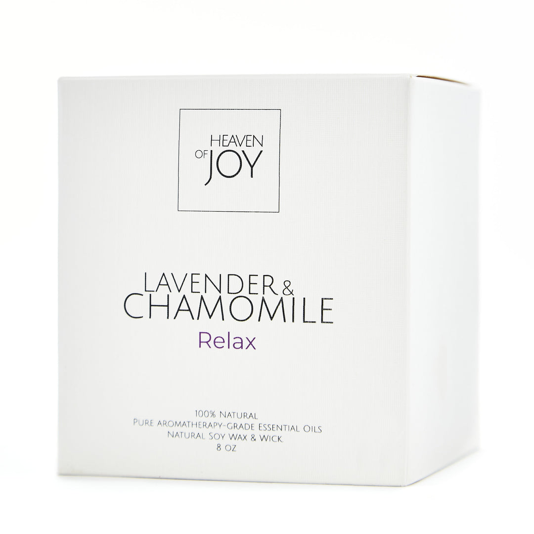 Lavender & Chamomile Candle | 100% Natural - Sassera