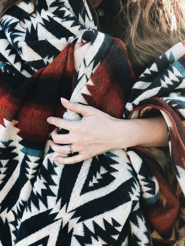 Quichua Blanket - Campfire - Sassera