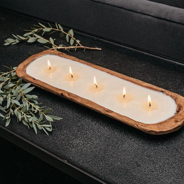 5-Wick Dough Bowl Soy Candle - Hibernate - Sassera