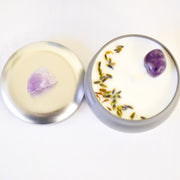 Handmade Crystal Intention Candles - Sassera