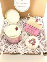 Hibiscus Rose Candle Gift Set - Sassera